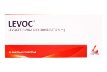 LEVOC 5 MG 10 TABLETAS (PAE)