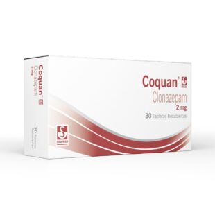 COQUAN CLONAZEPAM 2 MG 30 TABLETAS (C)