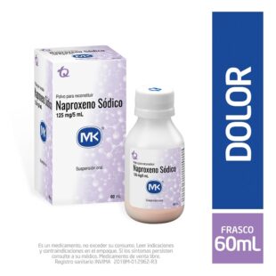 NAPROXENO 125 MG SUSPENSION 60 ML MK