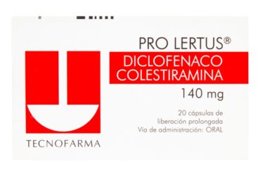 PROLERTUS 140 MG 20 CAPSULAS (3%+)