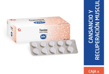 TIAMINA 300 MG 250 TABLETAS MK