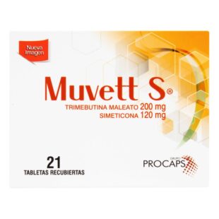 MUVETT S 200/120 MG 21 TBS (3%+)(PAE)
