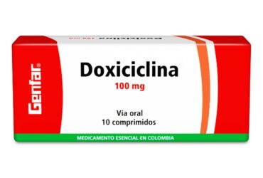DOXICICLINA 100 MG 10 TABLETAS GF