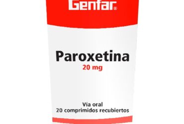 PAROXETINA 20 MG 20 TABLETAS GF