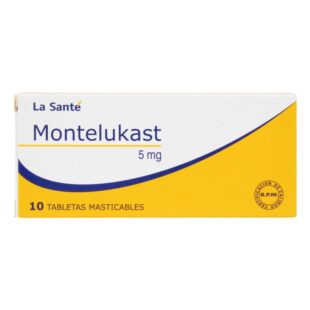 MONTELUKAST 5 MG 10 TABLETAS LS