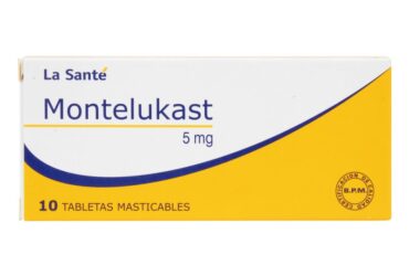 MONTELUKAST 5 MG 10 TABLETAS LS