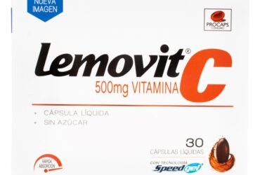 LEMOVIT C 500 MG 30 CAP.BLANDA GELATIN.