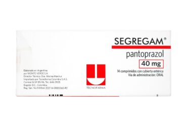 SEGREGAN 40 MG 14 COMPRIMIDOS (A)(PAE)