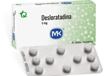 DESLORATADINA 5 MG 10 TABLETAS MK
