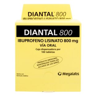DIANTAL 800 MG 100 TABLETAS (A)