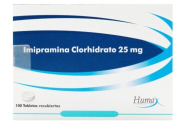IMIPRAMINA 25 MG 100 TABLETAS HP
