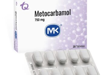 METOCARBAMOL 750 MG 20 TABLETAS MK