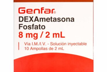 DEXAMETASONA 8 MG 2 ML 10 AMPOLLAS GF