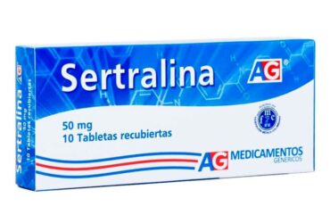 SERTRALINA 50 MG 10 TABLETAS AG