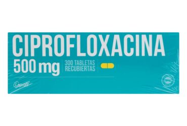 CIPROFLOXACINA 500 MG 300 TABLETAS LP (T