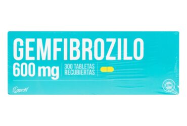 GEMFIBROZILO 600 MG 300 TABLETAS LP