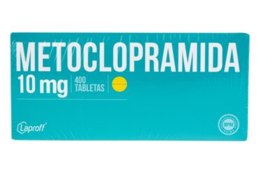 METOCLOPRAMIDA 10 MG 400 TABLETAS LP