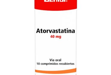ATORVASTATINA 40 MG 10 TABLETAS GF