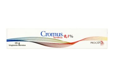 CROMUS 0.1% UNGUENTO 15 GR(3%+)(PAE)