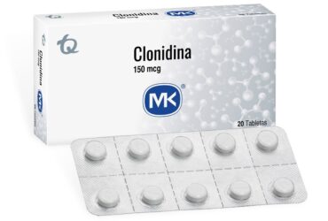 CLONIDINA 150 MG 20 TABLETAS MK