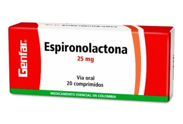 ESPIRONOLACTONA 25 MG 20 TABLETAS GF