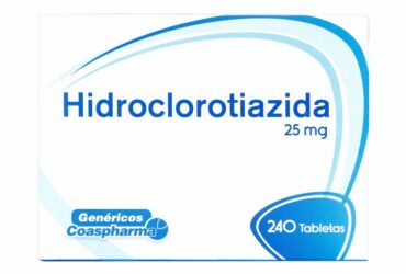 HIDROCLOROTIAZIDA 25 MG 240 TBS COA