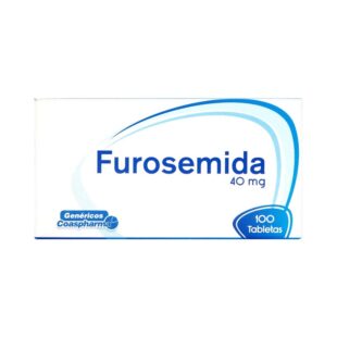 FUROSEMIDA 40 MG 100 TABLETAS COA