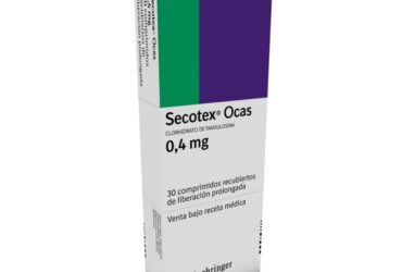 SECOTEX OCAS 0.4 MG 30COMP.(3%+)(A)(PAE)