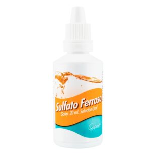 SULFATO FERROSO GOTAS 125 MG/ML LP