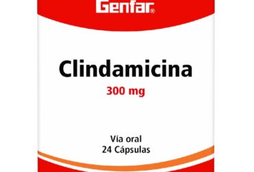 CLINDAMICINA 300 MG 24 CAPSULAS GF