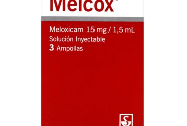 MELCOX 15 MG 1.5 ML 3 AMPOLLAS