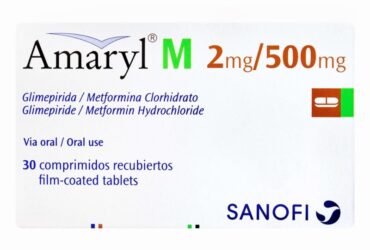 AMARYL M 2 MG/500 MG 30 COMP