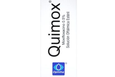 QUIMOX SOLUCION OFTALMICA 5 ML (3%+)