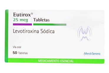 EUTIROX 25 MCG 50 TBS
