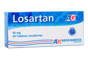 LOSARTAN 50 MG 30 TABLETAS AG