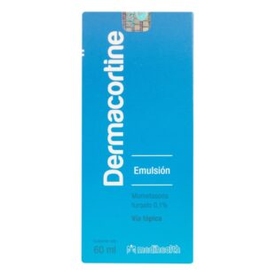 DERMACORTINE 0.1% EMUL 60 ML(A(3%+)(PAE)