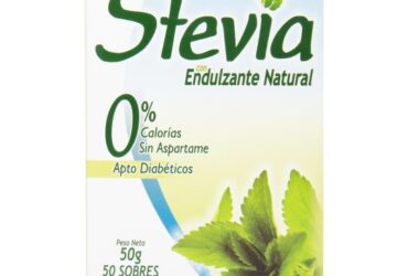 STEVIA ENDULZANTE 50 SOBRES