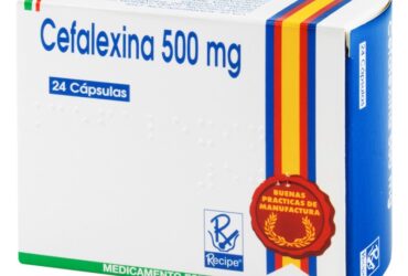 CEFALEXINA 500 MG 24 CAPSULAS RC