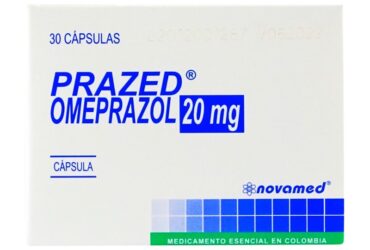 PRAZED 20 MG 30 CAPSULAS
