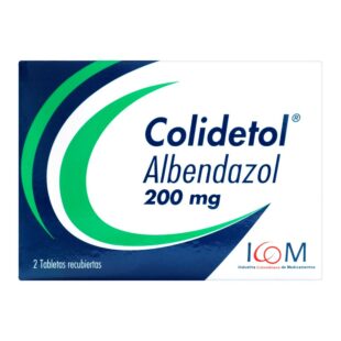 COLIDETOL 200 MG 2 TBS ICOM