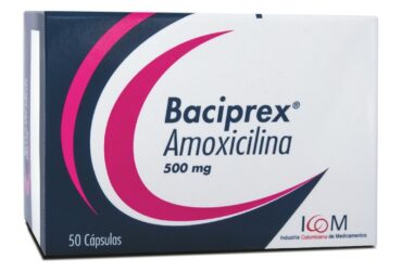 BACIPREX 500 MG 50 CAP ICOM