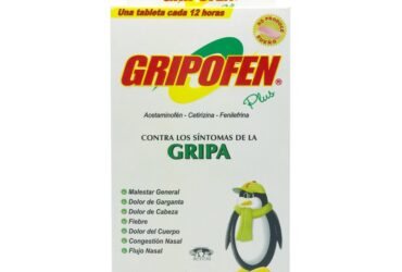 GRIPOFEN PLUS 100 TABLETAS