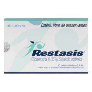 RESTASIS 0.05% 0.4 ML 30 VIALES(A)