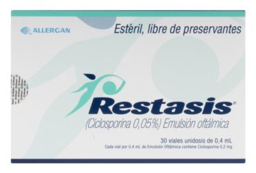 RESTASIS 0.05% 0.4 ML 30 VIALES(A)