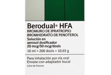 BERODUAL HFA AEROSO.10ML(P)30000(SC)(SF)