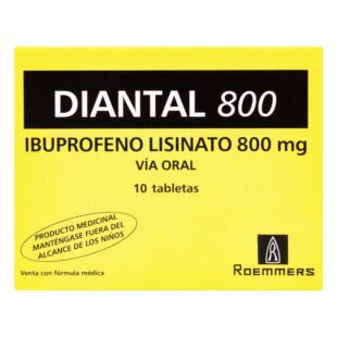 DIANTAL 800 MG 10 TABLETAS
