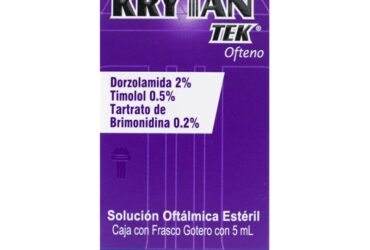 KRYTANTEK OFTENO 5 ML(3%+)(A)(PAE)