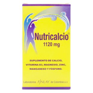 NUTRICALCIO 1120 MG 30 TABLETAS N