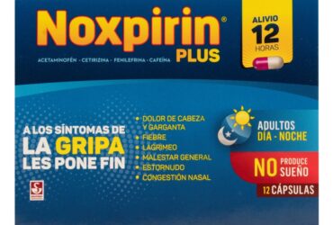 NOXPIRIN PLUS 12 CAPSULAS