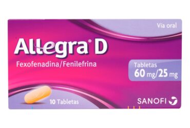 ALLEGRA D 60 MG/25 MG 10 TBS (3%+)(PAE)